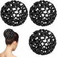 thumbnail image 3 of serony 5x Rembourrage de Cheveux pour Extensions Ajouter du Volume et Ces Cheveux pour Chignon Filets de Coiffure pour Femmes, 3 of 6