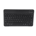 thumbnail image 4 of Teclado y ratón Bluetooth, delgado y liviano, combo de teclado y ratón con retroiluminación para teléfonos móviles, tabletas, teclado retroiluminado de siete colores de 10 pulgadas, teclado negro, 4 of 10