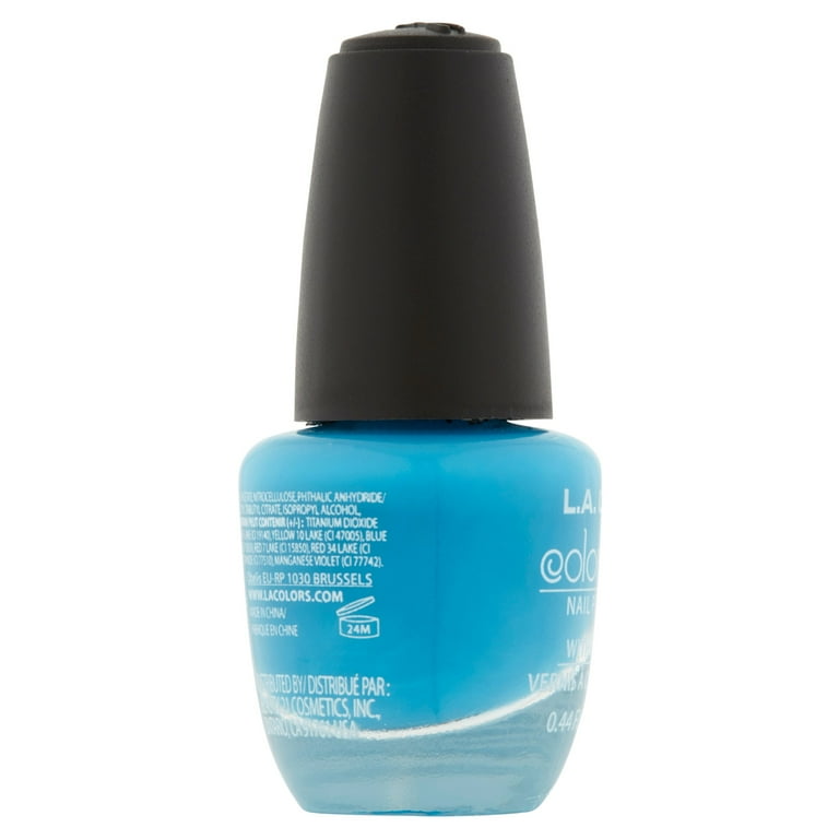 L.A. COLORS Nail Polish Aquatic 0.44 fl oz Vivid Long-Lasting