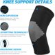 thumbnail image 2 of Knee Brace Compression Breathable Knee Brace Non Slip Joint Protection Knee Brace for Men Women, 2 of 5