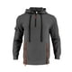 thumbnail image 4 of Dolkfu Sudaderas con capucha para hombres de media cremallera, sudaderas largas de deporte de color sólido con diseño de jacquard. XXL, 4 of 8
