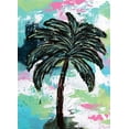 thumbnail image 2 of Allemand, Sue 11x14 White Modern Wood Framed Museum Art Print Titled - Palms II, 2 of 4