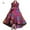 CL1, variant on BintaRealWax African Dresses for Women A-line Floor-Length Dress Traditional Ankara Kente Print Evening Dress WY5951