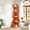 Orange, variant on Fnova 70" 5-Tier Corner Shelving Unit, Modern Tall Storage Shelf Bookcase Plant Stand Organizer Unit for Home Office Living Room Bedroom, Orange