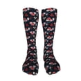 thumbnail image 5 of Rocae Rose Flowers Novelty Casual compression Socks For Women Men Contrast Color Stockings, 5 of 8