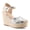 SILVER MULTI, variant on Azura Amelia Women’s Espadrille Wedge with Comfortable Summer Style