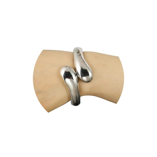 Brazalete tipo brazalete Joya Love Chunky Silver para mujer