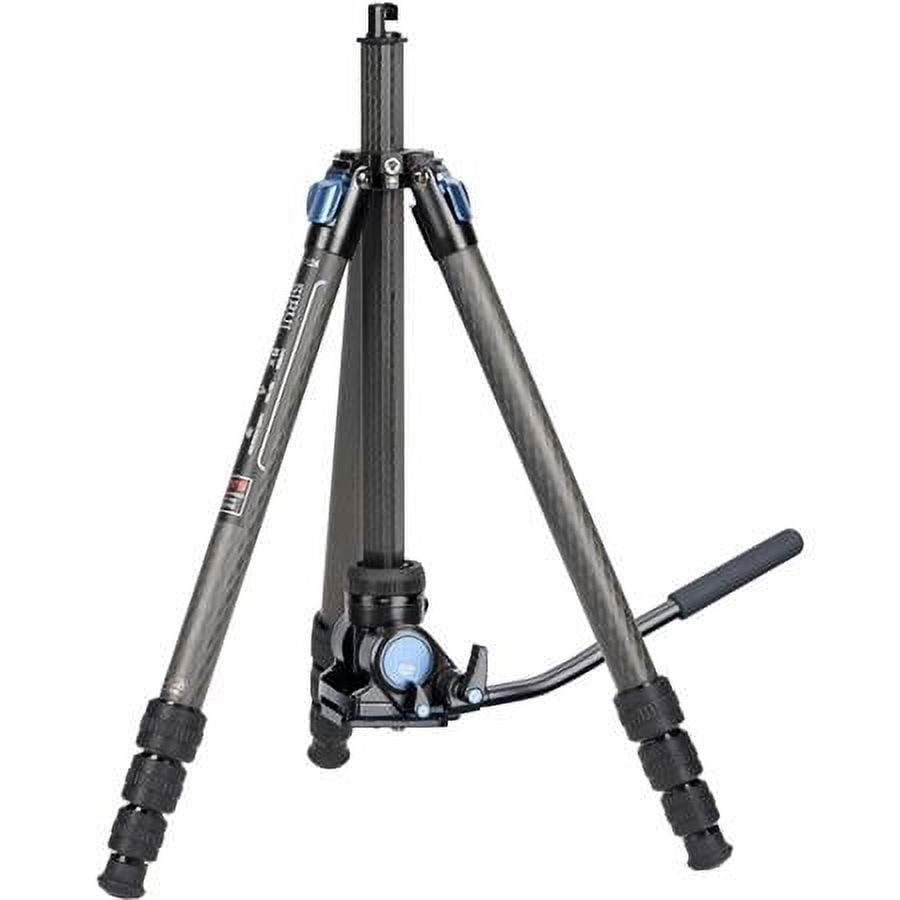 SIRUI ST124+VA5 Carbon Fiber Tripod with VA-5 Fluid Video Head 26.4lb Load