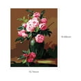 thumbnail image 4 of Mistaha 16 x 20 Inch DIY Oil Painting on Canvas Paint by Number Kit Beautiful Flower Pattern for Adults Kids Beginner Craft Home Wall Decor Gift Frameless, 4 of 8