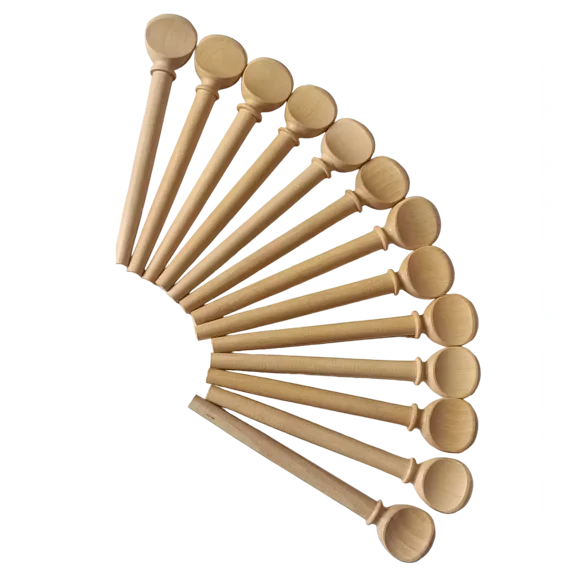 GautamMusicial Works Lute Pegs Professional Quality 13-Piece Set