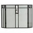 thumbnail image 2 of MEYDA 124965 48 in. W x 33.5 in. H Pine Branch Glass Folding Fireplace Screen, 2 of 2