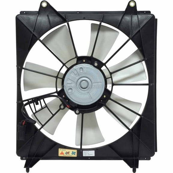 For Acura TSX 2010 New Condenser Side Cooling Fan Assembly - BuyAutoParts