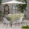 thumbnail image 2 of Vargottam Indoor/OutdoorTablecloth58x102 Inch RectangleTablecloth with Umbrella Hole and Zip- Waterproof PatioTableCloths- TableCovers for Backyard RectangularTable- Light Green, 2 of 5