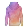 thumbnail image 7 of KAUOD Oversized Gradient Color Hoodies for Girls Long Sleeve Cotton Pullover Hoodie Sweatshirts Trendy Cute Teen Kids Clothes, 7 of 7