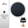 thumbnail image 4 of SILLÓN DE BARBERÍA ELEGANTE COLOR DORADO NEGRO, 4 of 7
