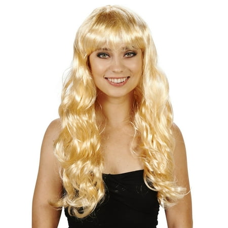 Blonde with Bangs Adult Wig