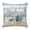 White Blue, variant on Throw Pillow Covers 18x18 Inch, Starfish Coastal Blue Decorative Pillow Cases for Couch Sofa Bed, Summer Ocean Coral Conch Vintage Cotton Linen Square Home Decor Pillowcases with Hidden Zipper