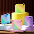 thumbnail image 2 of Langgg Bluetooth Speaker For Sound And Colorful Lighting Effects 3D Sound pink, 2 of 6