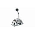 thumbnail image 1 of Uflex Boat Steering System Mechanical B301CR Single Lever Top Mount Control; Chrome; Aluminum; Low Profile; With X12 Neutral Safety Switch, 1 of 2