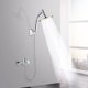 thumbnail image 5 of Cabezal de ducha Turbo grande, Set de accesorios de baño, baño higiénico, lluvia de alta presión, uso moderno, rociador superior D, 5 of 5