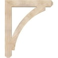 thumbnail image 3 of Ekena Millwork 5 1/2"W x 40"D x 48"H Thorton Craftsman Smooth Bracket, Douglas Fir, 3 of 4