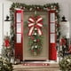 thumbnail image 5 of Christmas Door Cover Decorations with Santa Claus Pattern Holiday Party Decorative for Front Door Indoor Wall Fireplace Mantle Home Festive Xmas Decor, 5 of 6
