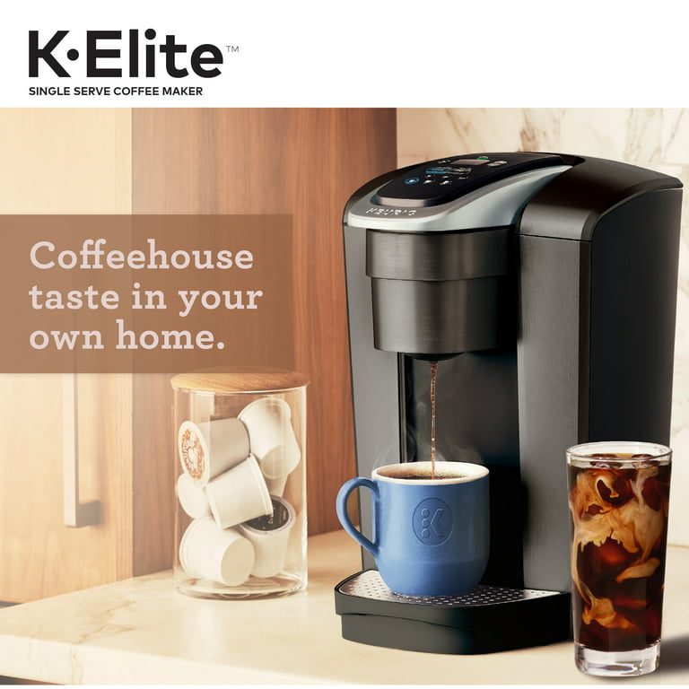 Keurig K-Elite Brushed Slate Single Serve Coffee Maker - Shop