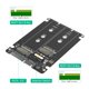 thumbnail image 4 of Tarjeta Adaptadora Dual B+M Key M.2 NGFF SSD A 2 5 SATA III  6Gbps Con Carcasa, 4 of 7