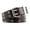 Coffee, variant on Men Women's Belt Y2K Punk Hip Hop Belts Fashion Double Hole Wide Jeans Belt with Alloy Pin Buckle Female Male Waist Strap Belts
