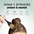 thumbnail image 6 of Light Mountain Henna Hair Color & Conditioner - Dark Brown Hair Dye for Men/Women, Organic Henna Leaf Powder and Botanicals, Chemical-Free, Semi-Permanent Hair Color, 4 Oz (Pack of 3), 6 of 8