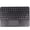 Black, variant on Wireless Bluetooth Keyboard with Touchpad for ipad, Portable Mini Small Universal Rechargeable 10 inch Ultra-Slim Wireless Keyboard for Tablet Smartphone PC Computer Laptop Windows Android iOS