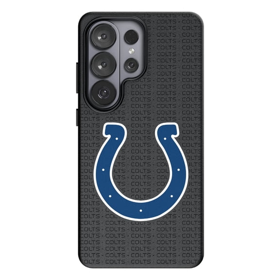 Keyscaper Indianapolis Colts Text Backdrop Galaxy Magnetic Bump Case