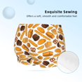 thumbnail image 4 of Girls Underwear, coffee bun hot dog Cute Soft Breathable Cotton Girls Panties, Kids Stretch Cute Underwear Brief for Teen and Toddlers Girls, 4 of 7