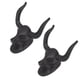 thumbnail image 5 of Robe Hook, No Sliding Off Towel Hook Black 2 Pcs for Kitchen ANGGREK Otros, 5 of 8