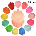 thumbnail image 2 of Bangcool Pinces à Cheveux pour Femmes Mini 14 Pcs Fraise Pinces à Mâchoires Créatives, 2 of 10