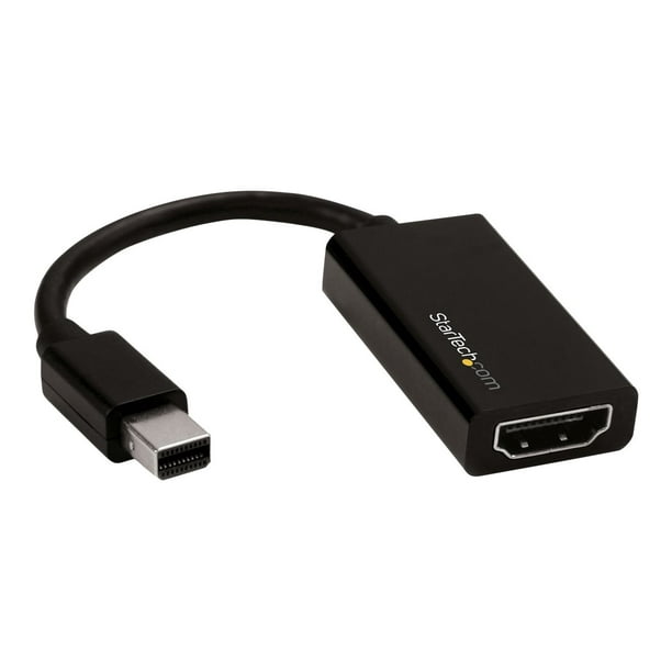 StarTech.com Mini DisplayPort HDMI Adaptateur vers - Convertisseur 4K mDP vers HDMI - UHD 4K 60Hz (MDP2HD4K60S) - Convertisseur Vidéo - DisplayPort - HDMI