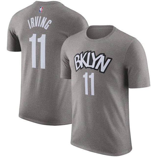 NBA Kyrie Irving Brooklyn Nets City Edition Name "Number T-shirt"