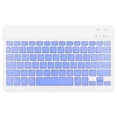 thumbnail image 1 of  Keyboard Set, Ultra Thin Keyboard Mouse Compact Composite Keys Quiet USB Charging  For Cellphone For Tablet For PC Purple, 1 of 8