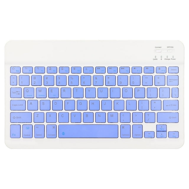 Keyboard Set, Ultra Thin Keyboard Mouse Compact Composite Keys Quiet USB Charging For Cellphone For Tablet For PC Purple
