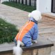 thumbnail image 1 of chaqueta de invierno con revestimiento de lana térmica, chaqueta para perros pequeños / grandes / medianos con tiras reflectantes - azul 12 para 6 - 8 kg Shuxiu Wang 9024719180434, 1 of 5