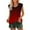 Red, variant on USSUMA Womens Summer Tops Women's Tank Tops Sleeveless Loose Fit Casual Blouse Lounging Tops Breathable Shirt Business Black Polyester Tank Top for Women S