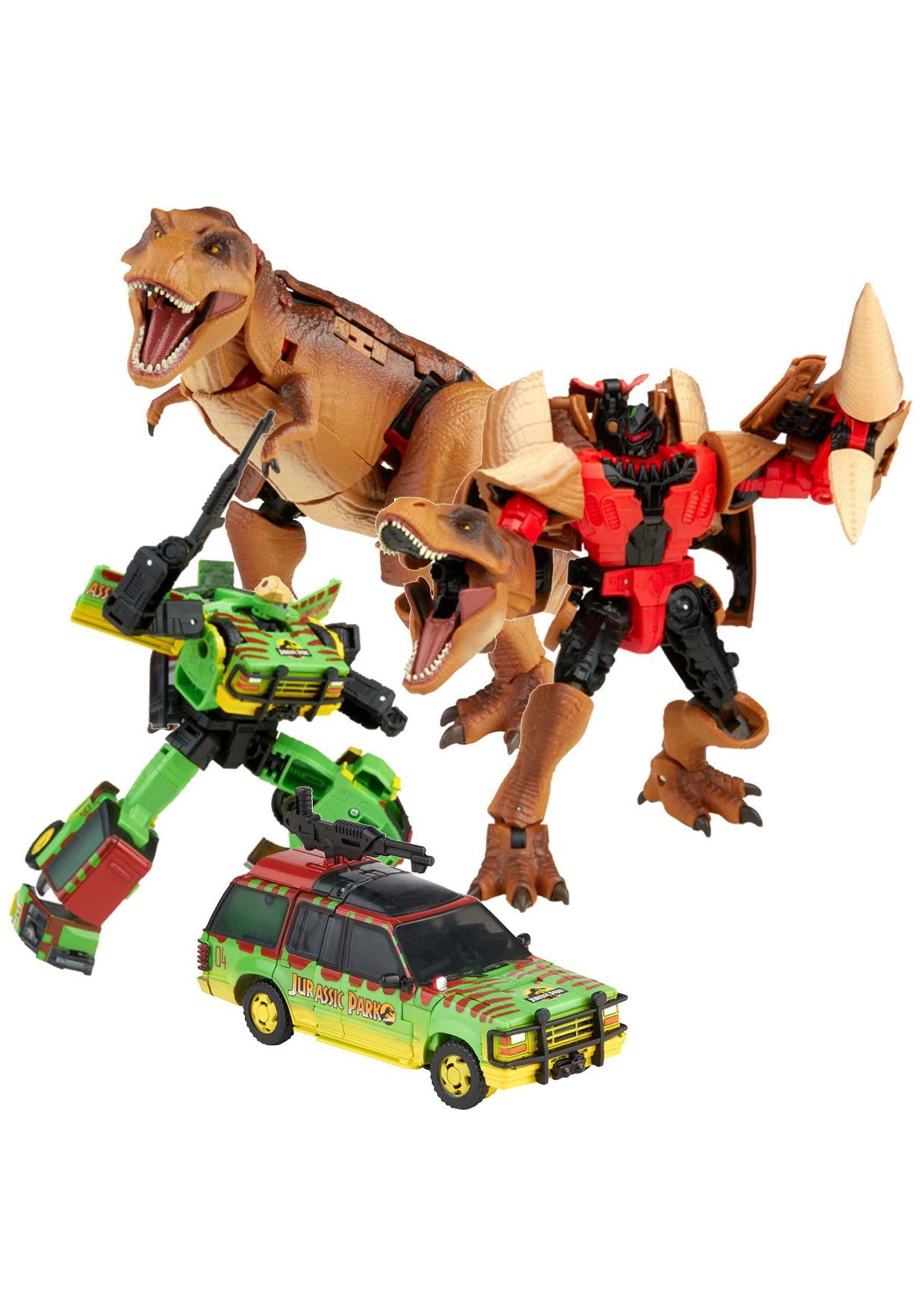 Jurassic Park Transformers MashUp Tyrannocon Rex