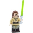 thumbnail image 1 of Minifigura LEGO Star Wars Qui-Gon Jinn con espada láser, 1 of 1