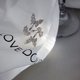 thumbnail image 4 of Ajustable Joyería para Mujeres Anillos Abiertos Ajustable Boda y Accesorios Chicas Volando Mariposas Anillo de Plata Anillo de Cristal, 4 of 8