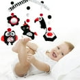 thumbnail image 2 of teytoy Baby Crib Mobile Unisexbaby, Nursery Baby Mobile for Crib, High Contrast Black & White for Girls Boys 0-24 Months Infant Newborn Montessori Portable Cot Mobile Decor Hanging Rotating Plush Toys, 2 of 6