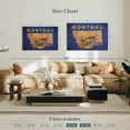 thumbnail image 4 of Elephant Stock State Map Over Montana Flag Wall Art - Horizontal Canvas Wall Art - Living Room Wall Decor - Flags Canvas - Blue And Gold Decor - 39" x 26", 4 of 8