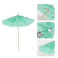 thumbnail image 3 of Lot de 80 Parasols en Papier au Design Délicat en Vrac pour Mariage et Diverses Occasions, 3 of 6