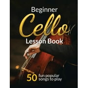 QMG Cello Lesson Book for Beginners - 50 Color-Coded Songs, Ages 6+, 60 Pages