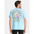 thumbnail image 3 of Grateful Dead Men's and Big Men's Rainbow Skull Graphic Tee, Sizes S-3XL, 3 of 5