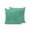 Teal, variant on Outdoor Pillows Waterproof, Bluish Green Solid Color Bedding Throw Pillows with Insert for Couch Sofa Bed, Minimalist Vintage Linen Texture 16x16 Inch Pillowcases Decorative Patio Pillow Set of 2